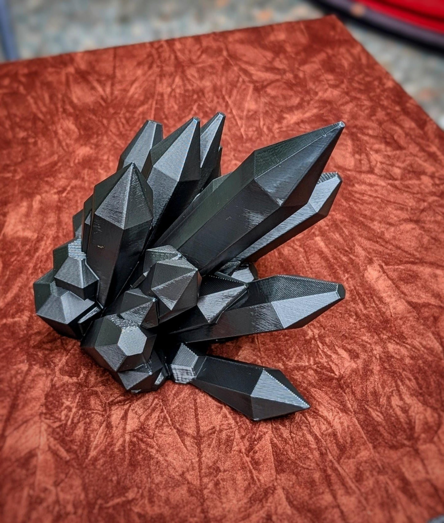 Dark Crystal Energy Magnet Art