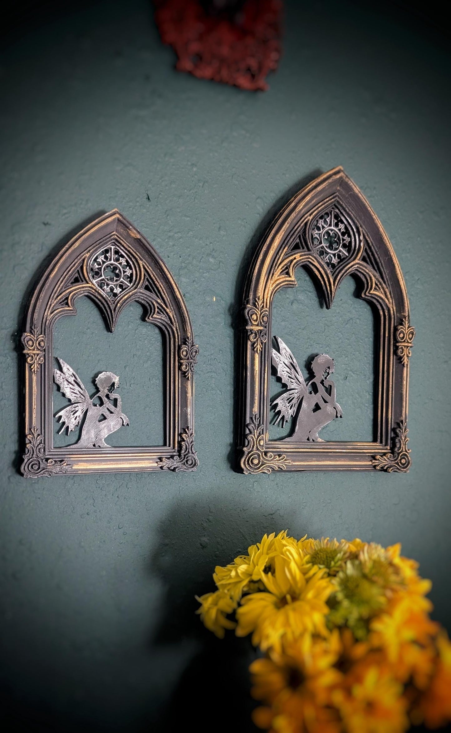 The pondering goth fairy