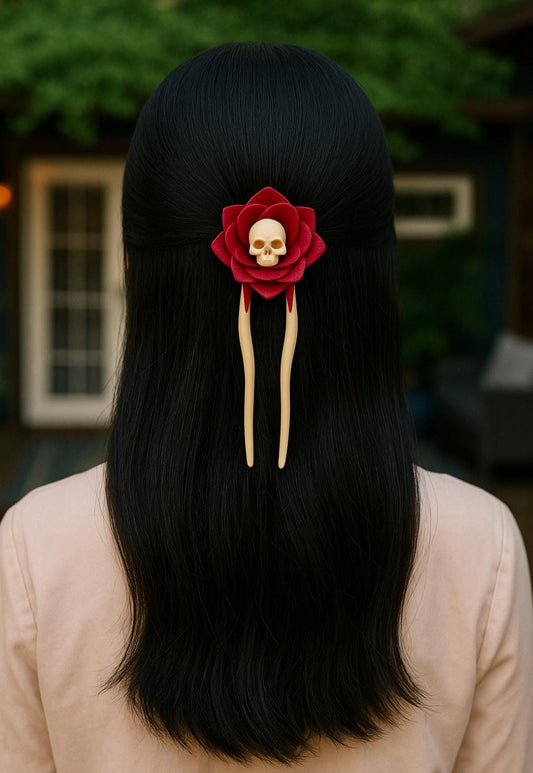 The Death Blossom Hair Pin