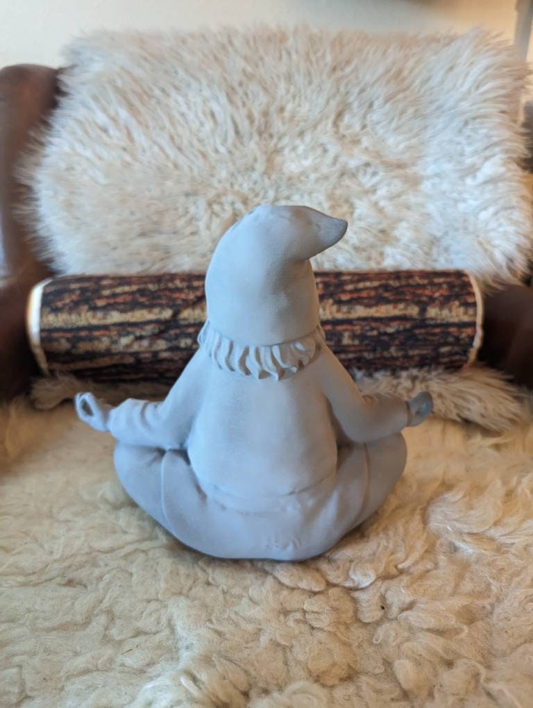 Zen Garden Gnome: Meditating Om Gnome