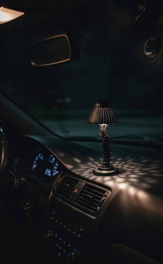 Mini Gothic Skeleton Lamp – Black Finish!