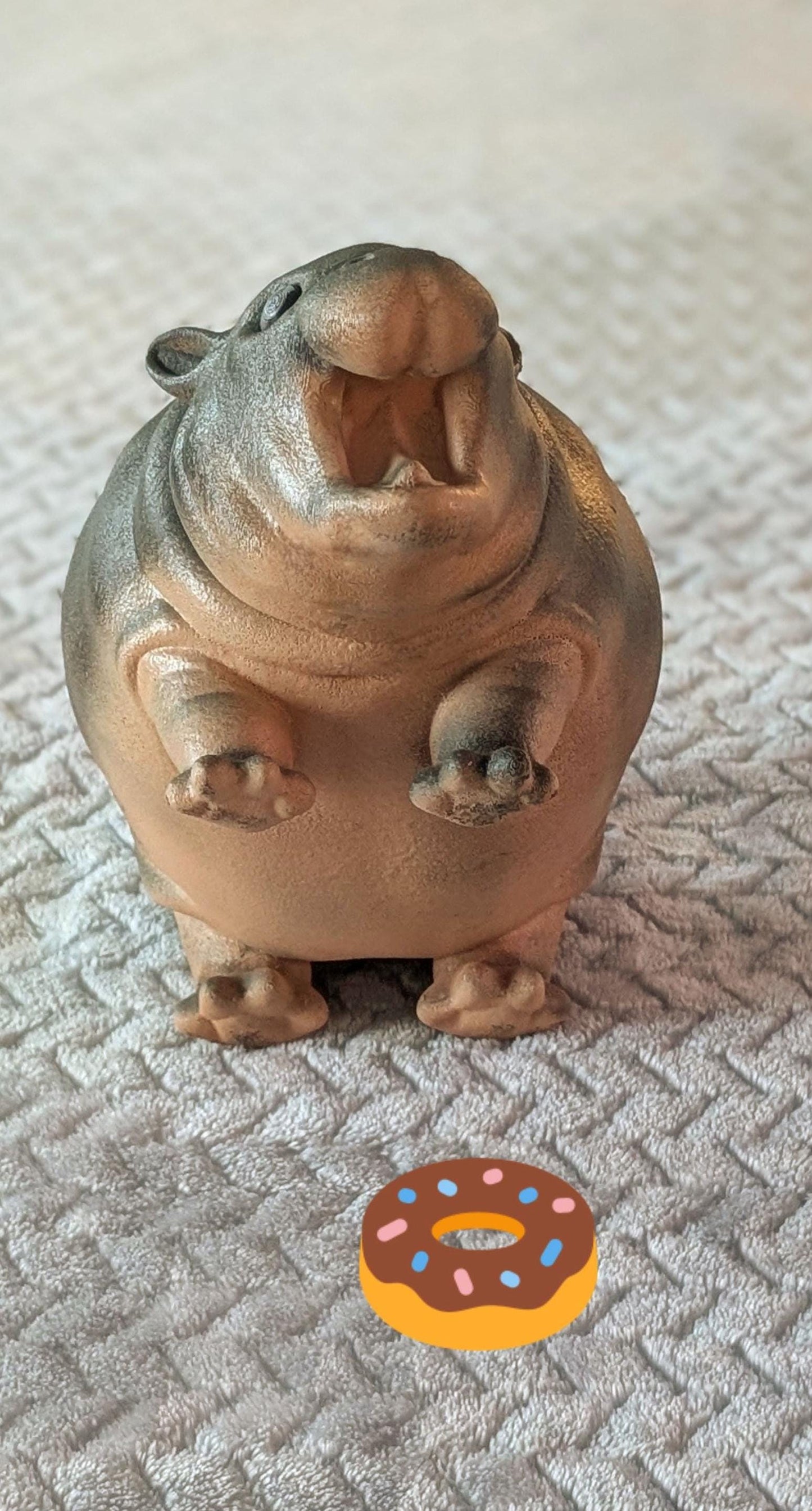 Realistic Moodeng the Pygmy Hippo