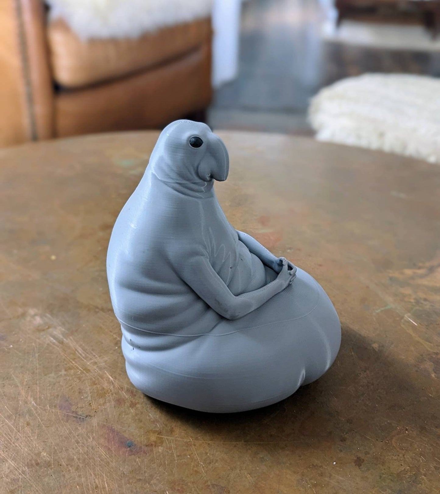 Homunculus Loxodontus Meme Figure - Margriet Breevoot Sculpture