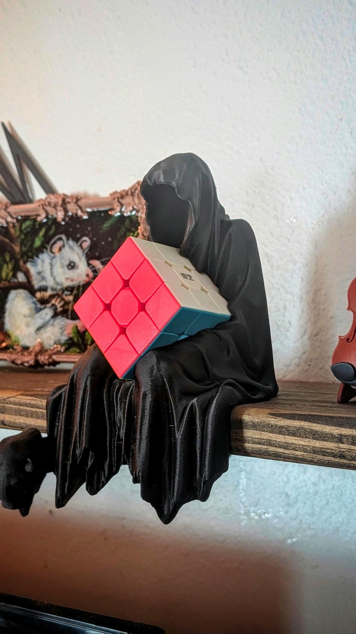 Phantom Rubik's Cube holder(Cube included)