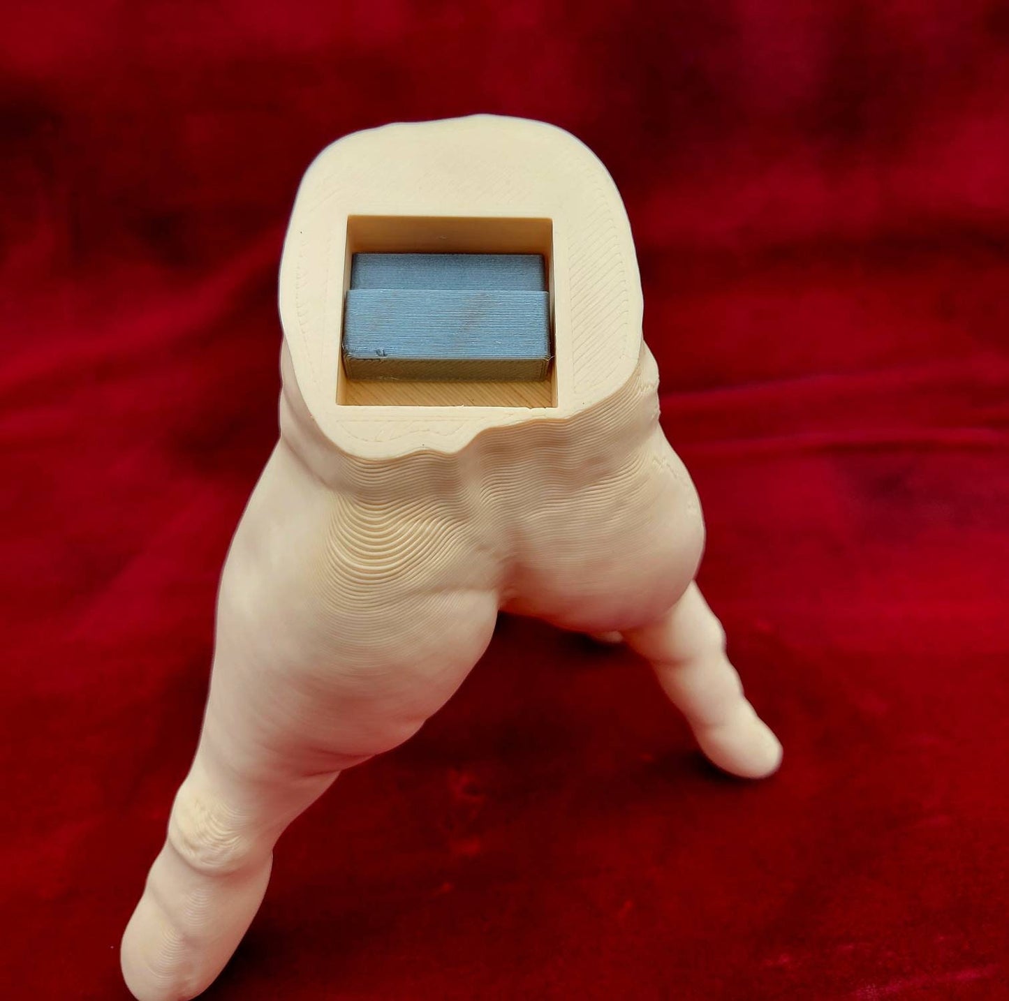 Adams Family Thing Ring Holder: Stick-On Display