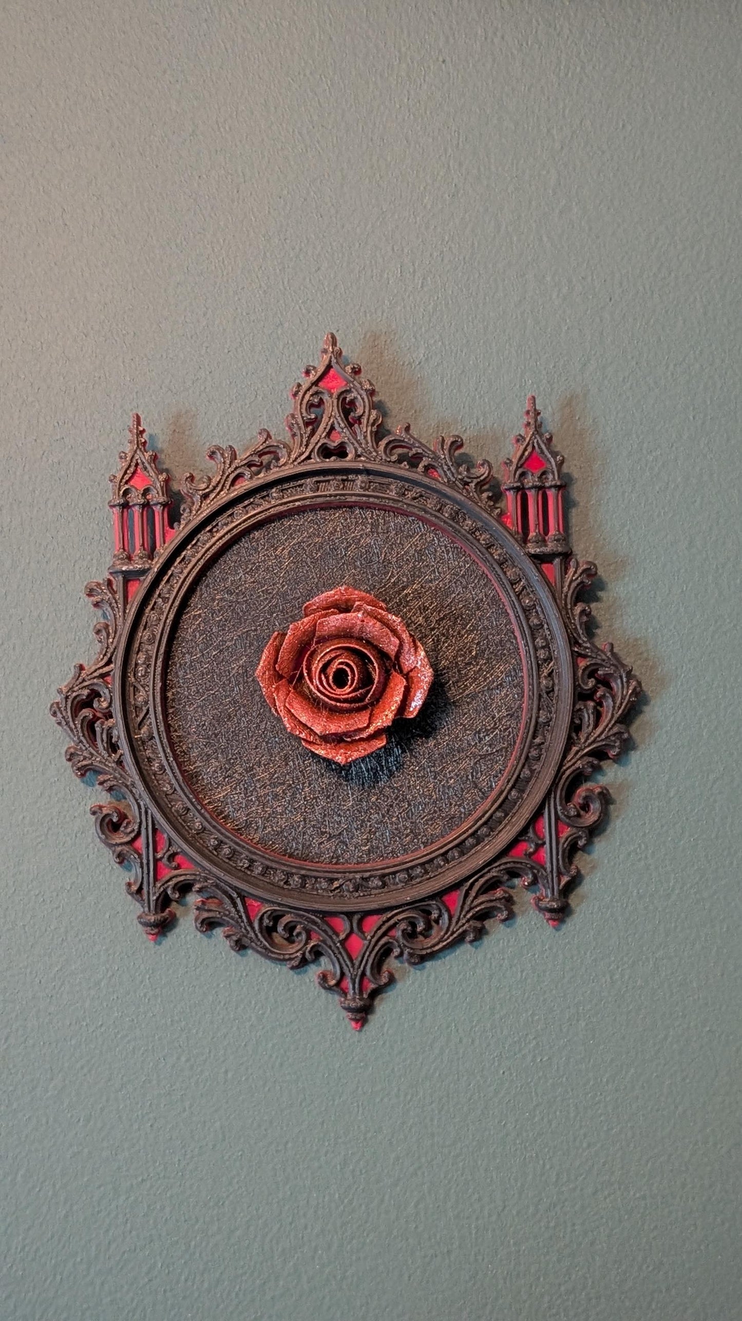 Gothic Rose Wall Art