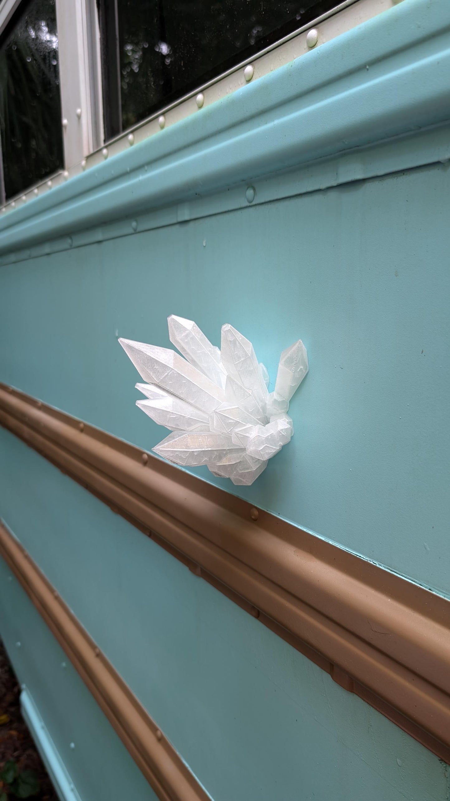 Light Crystal Energy Magnet Art